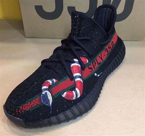 custom yeezys gucci snake|adidas x Gucci Collaboration .